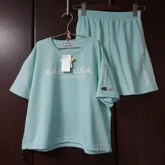 【新品未使用】ケイパ 女児 Tシャツ ハーフパンツ 2点セット ドライ 150㎝