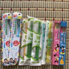 EX kodomo他　子供用歯ブラシセット9本