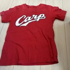 Carp ロゴ Tシャツ 赤