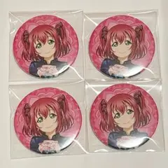 Aqours 黒澤ルビィ 缶バッジ 5周年展示会