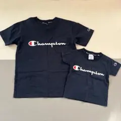 Champion Tシャツ 100cm & S ネイビー