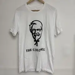 ケンタッキー　カーネルサンダース　Ｔシャツ　Ｌ　キャンバス