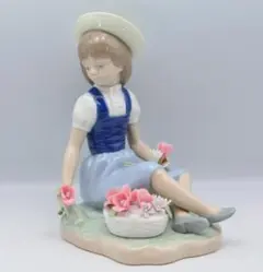 LLADRO リヤドロ 陶器の少女像 バスケット付き【箱有り】 2025年最新】リヤドロ 花バスケットの人気アイテム - メルカリ