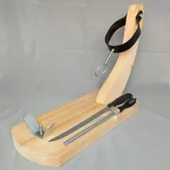 ハムスタンド ハム専用ラック 木製ハムホルダー セット