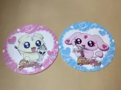 ふたりはプリキュア GIGOカフェ コースター　ミップル　メップル