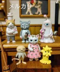 yukohiguchi ニャンコとアノマロのお人形　ドール　にゃんこ　オブジェ Amazon | ヒグチユウコ ニャンコとアノマロのお人形 | 人形