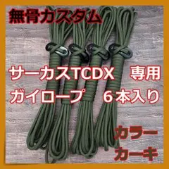 ãç¡éªšã«ã¹ã¿ã ããµãŒã«ã¹TCDXãã¬ã€ããŒãã6æ¬ã»ãããã«ãŒã â