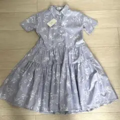 新品　branshes ブランシェス 半袖ワンピース　120