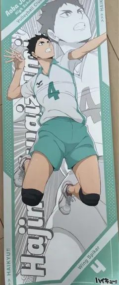 ハイキュー　ポスターコレクション　岩泉一　及川徹