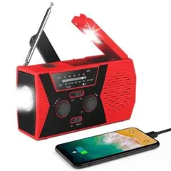 防災ラジオ 多機能 災害時 アウトドア キャンプ 防災グッズ ソーラー充電 備え