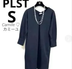 【美品】プラステ ワンピース サイズS ブラック