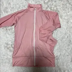 【美品】ラッシュガード　UVパーカー　ピンク
