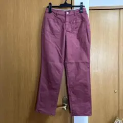 エンジのカジュアルパンツ　サイズL