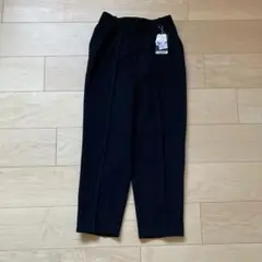 【日本製】レディース　黒 ストレッチパンツ サイズ68 股下60cm