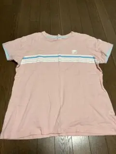 FILA ピンクTシャツ LL