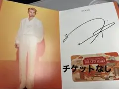 ウジ ラピート サイン入り台紙 SEVENTEEN セブチ 大阪