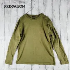 PRE-SAISON【L】長袖 Tシャツ ロングTシャツ ロンT