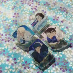 名探偵コナン　TMS 寝そべりアクリルバッジset-1