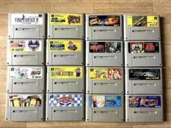 【16本セット】SFC スーパーファミコン ソフトセット まとめ売り+おまけ付き