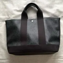 トプカピ　トート スコッチグレイン　Breath TOPKAPI ブラック　A4