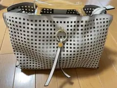 ESMERALDO メッシュデザイン ハンドバッグ
