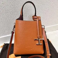 TOD's トッズ レザーバッグ マイクロ ミニバッグ ショルダーストラップ