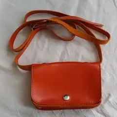 handmade レザーポーチ 財布