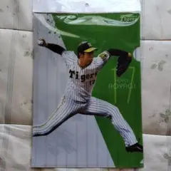 阪神タイガース 青柳晃洋 サイン入りクリアファイル