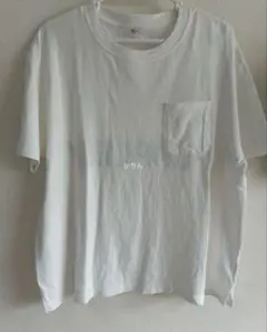 最終価格 Purple&Yellow ホワイト Tシャツ M ロゴT