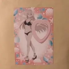 わたしが恋人になれるわけないじゃん　イラストカード　王塚真唯