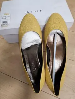 【未使用】theory パンプス 24.5cm