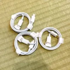 充電ケーブル USB-C to Lightningケーブル 1m×3本セット