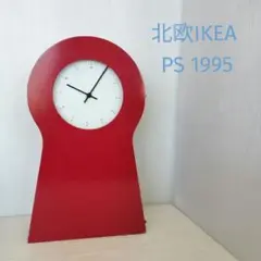 IKEA 時計 廃盤品 ps ヴィンテージ 廃盤カラー ikea ps 1995 時計 ホワイト - メルカリ
