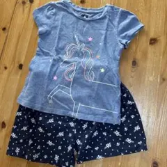 ☆ 中古　美品　GAP Tシャツ&パンツ　セット☆