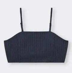 新品 GU ストライプビスチェ