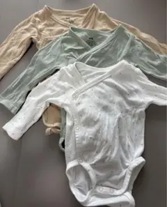 H&M ベビーロンパース　長袖