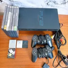 Sony PlayStation 2 本体 + 付属品 動作確認済み