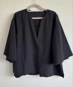 Mumich 袖フレアー　ブラウス