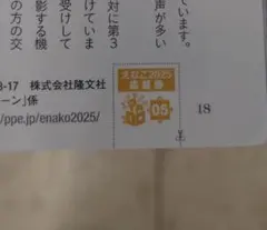 BUBKA 2025年9月号 えなこ夏表紙ジャック 応募券 1枚