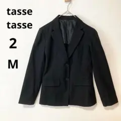 tassetasse タスタス Mサイズ ブラック テーラードジャケット スーツ
