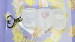 レジンデコピルケース/持ち運びお薬ケース【エンジェル】