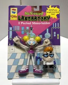 デクスターズラボ メモホルダー（未使用品）