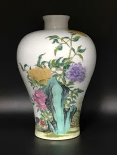 清代 大清雍正年製 高さ29cm 壷 花瓶中国古玩　中国美術品 2025年最新】大清雍正年製 花瓶の人気アイテム - メルカリ