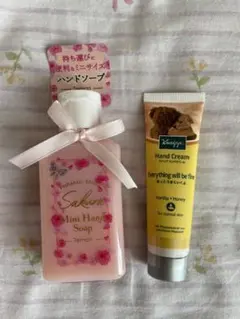 Temari ミニハンドソープ KNEIPP ハンドクリーム セット