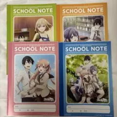 カッコウの許嫁 ローソンコラボノート4種セット