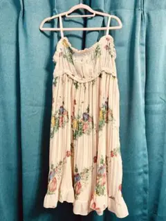 iiMK 花柄シアーチュニック