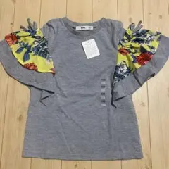 新品未使用　タグ付き　120 MPS フリル　花柄　Tシャツ　半袖