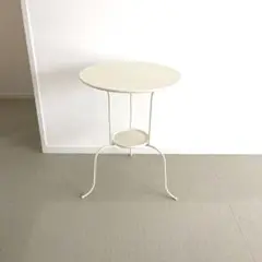 IKEA 丸いテーブル　(ホワイト)