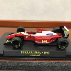 貴重ポールズモデル　１／1８　フェラーリＦ９３A　ジャン・アレジ仕様　中古品 貴重ポールズモデル 1／18 フェラーリF93A ジャン・アレジ