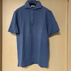 cruciani ポロシャツ　ネイビー　44